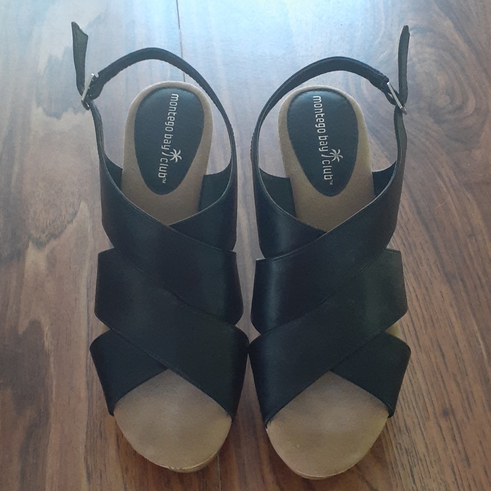 wedges. hardly worn